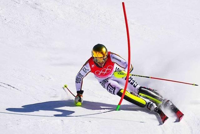 Skirennfahrer Straßer verpasst Olympia-Medaille im Slalom