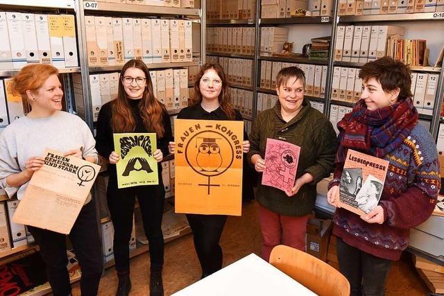 Feministisches Archiv sucht weiteres Material aus Freiburg