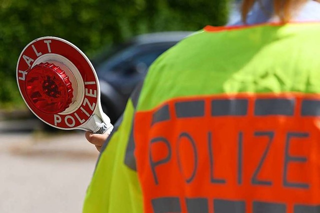 Die  Polizei kontrollierte in Denzlingen den Fahrer eines Tretrollers.  | Foto: Jonas Hirt