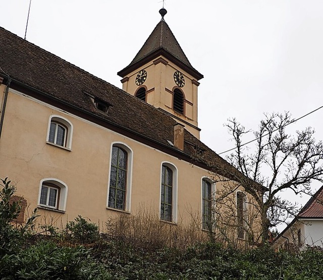 Der Blick auf die Kirche soll knftig unverstellt sein.  | Foto: Herbert Frey