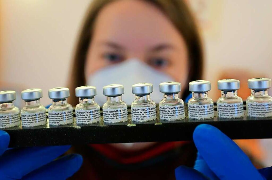Die Frequenz in den Kreisimpfstützpunk...gen. Genügend Impfstoff ist vorhanden.  | Foto: Matthias Bein