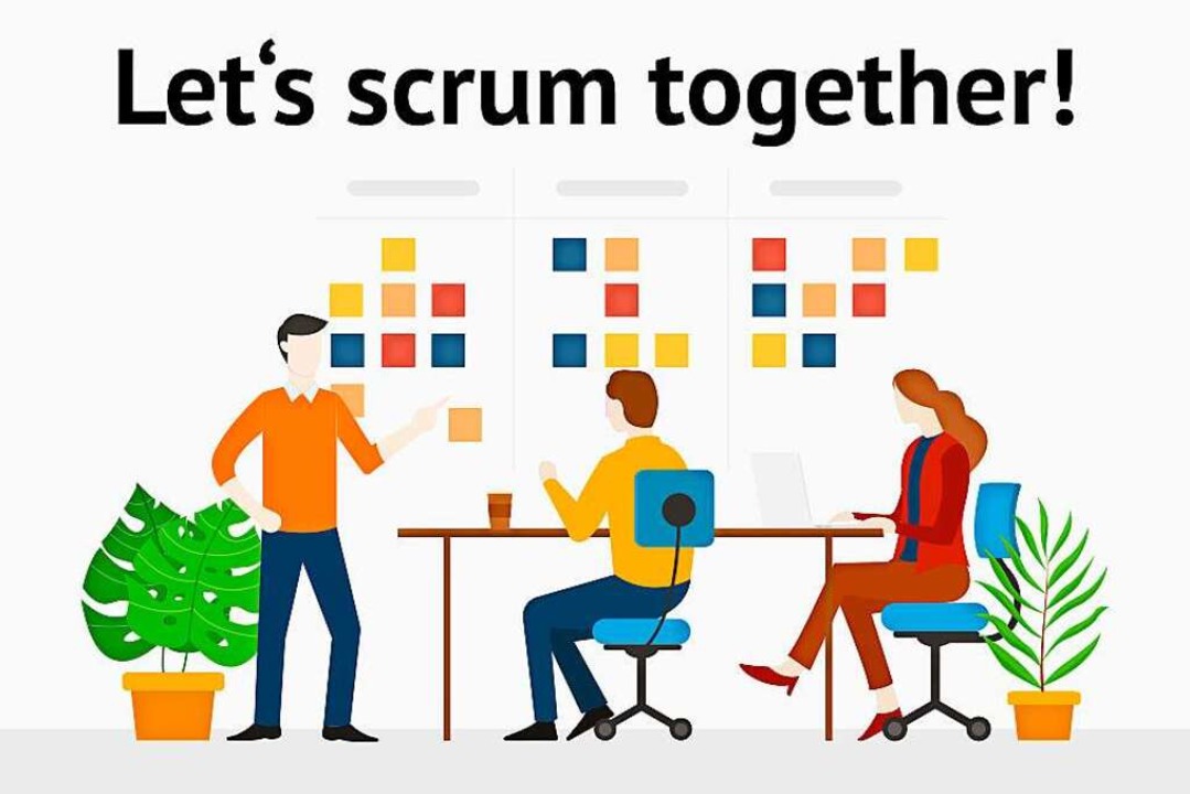 Als Scrum-Master (m, w, d) und agiler ...burger Digital-Agentur Digital Topics.  | Foto: ribkhan (stock.adobe.com/240076353)