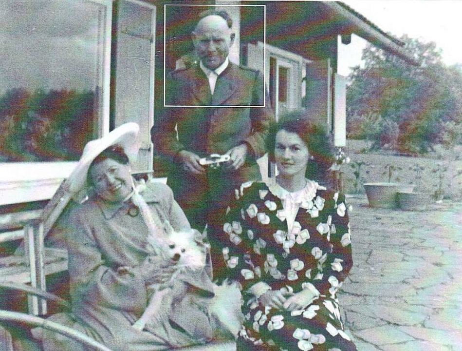 Hilla von Rebay (links) mit ihrem Brud...ach dem Krieg anfang der 1950er Jahre.  | Foto: Rebay-Archiv