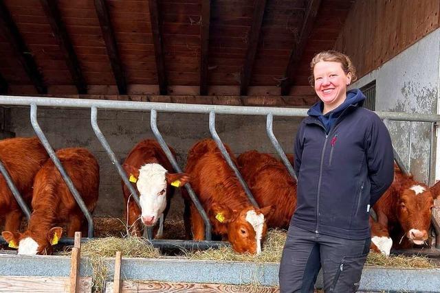 Anna Vogelbacher aus Lenzkirch ist Landwirtin aus Leidenschaft