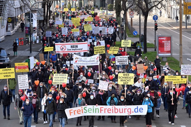 Freiburg steht ein weiterer von Kundge...rd wieder durch die Innenstadt ziehen.  | Foto: Thomas Kunz