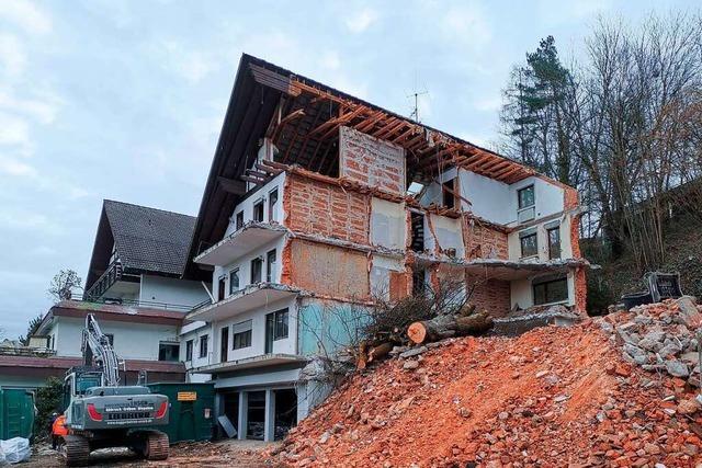 Hotel Felsenkeller weicht Wohnungsneubau in Waldkirch