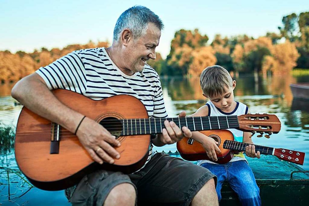 Wenn das Talent für Musik in der Famil...es an die Kinder weitergegeben werden.  | Foto: Zeljko Dangubic