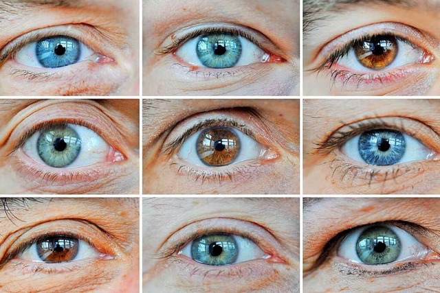 Auch die Augenfarbe eines Menschen wird durch die Eltern vererbt.  | Foto: Julian Stratenschulte