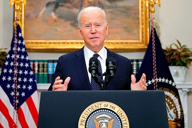 US-Prsident Joe Biden.  | Foto: JIM WATSON (AFP)