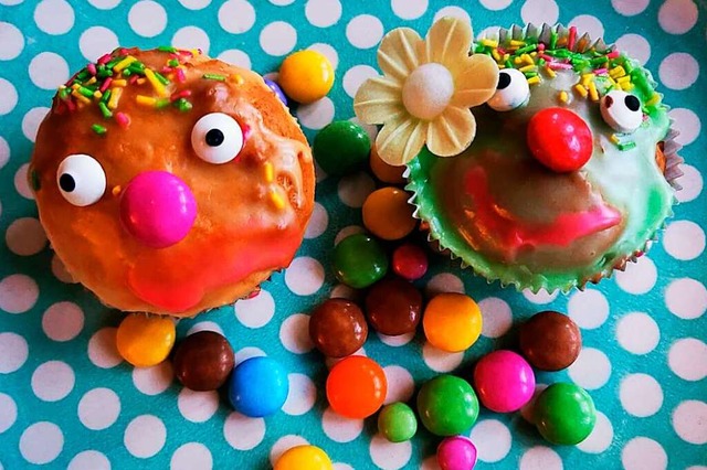 Kreative Backidee: Clown-Muffins fr jeden Geschmack  | Foto: Privat