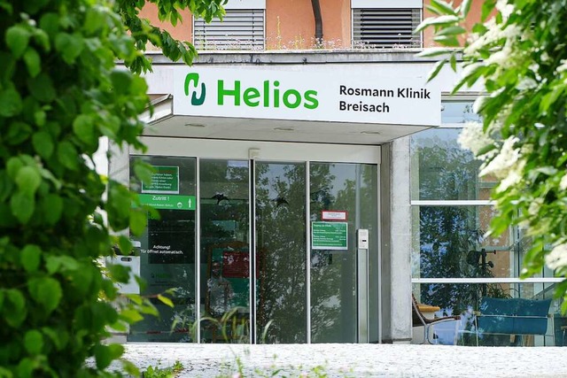 Die Helios Rosmann Klinik in Breisach  | Foto: Sattelberger