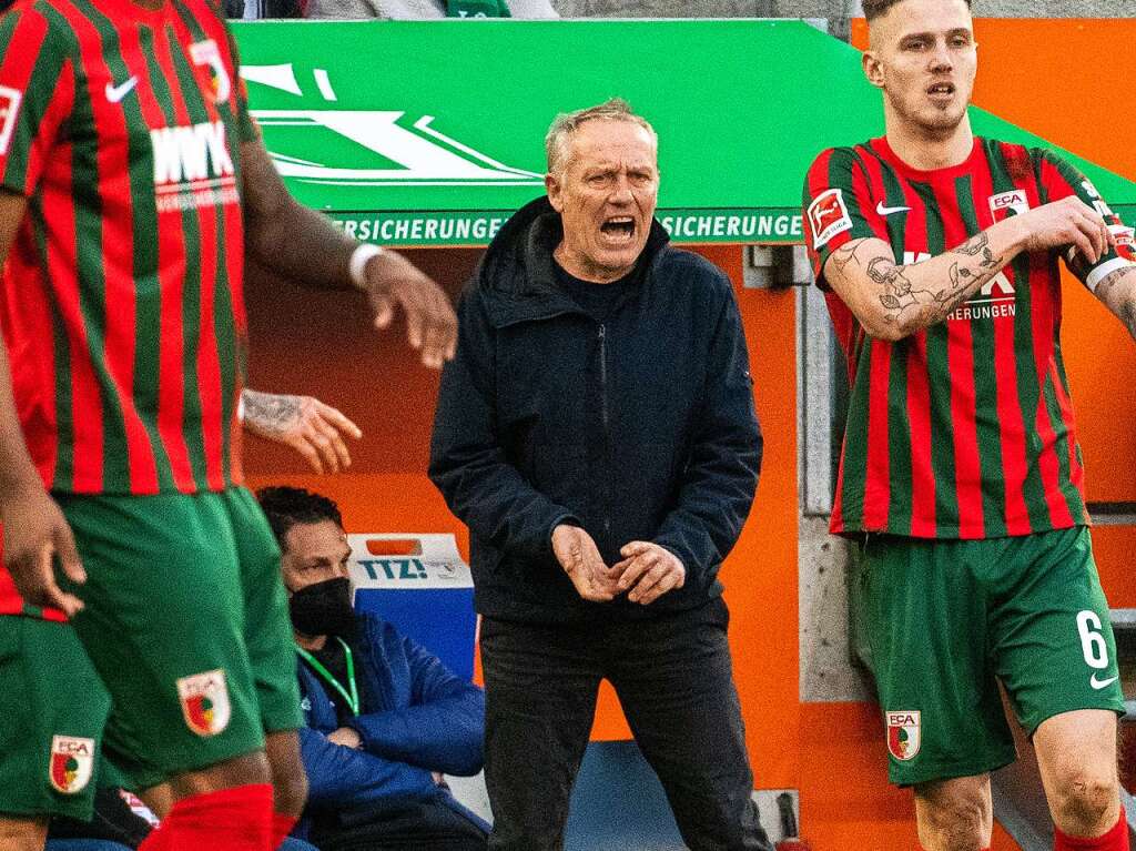 Trainer Streich sah einen munteren Auftakt der Partie.