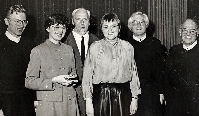 Das Team, das 1988 die katholische Gem...                                        | Foto: Hansjrg Bader