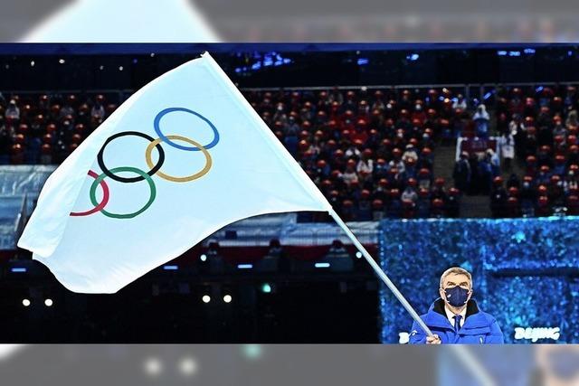 Chinesen spenden IOC-Prsident Bach warmen Applaus