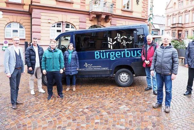 Der Herbolzheimer Bürgerbus kommt dank Ehrenamt und Sponsoren ins Rollen
