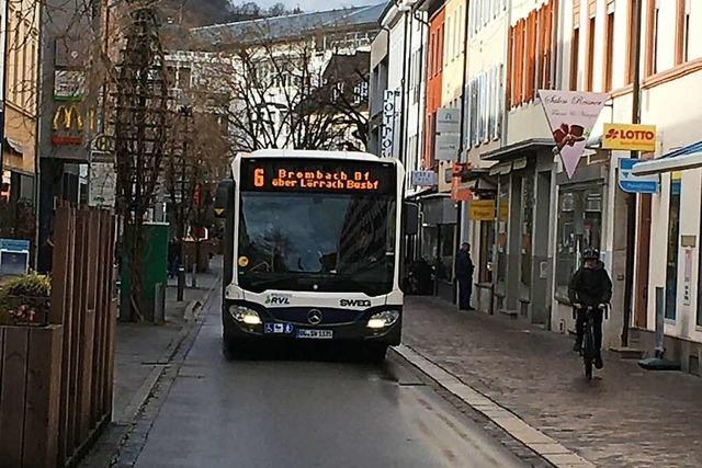 Lörracher Rathausspitze bringt Strategiewechsel beim Stadtbus ins Gespräch