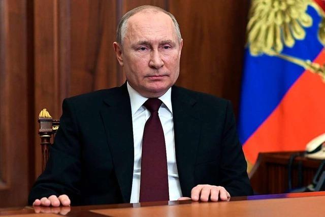 Wie Putin mit seiner Ukraine-Rede die Welt schockiert