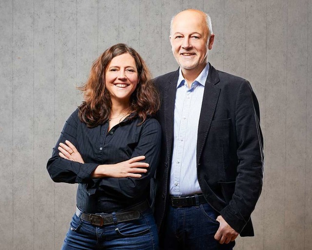 Architektenteam: Manfred Mohr und Nicole Weber stehen für nachhaltiges Bauen. | Foto: lifestyle photodesign melanie sc Architektenteam: Manfred Mohr und Nicole Weber stehen für nachhaltiges Bauen. | Foto: lifestyle photodesign melanie sc