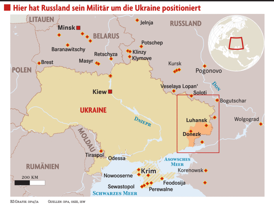 Der Donbass Zwischen Kleinkrieg Und Großangriff - Ausland - Badische ...