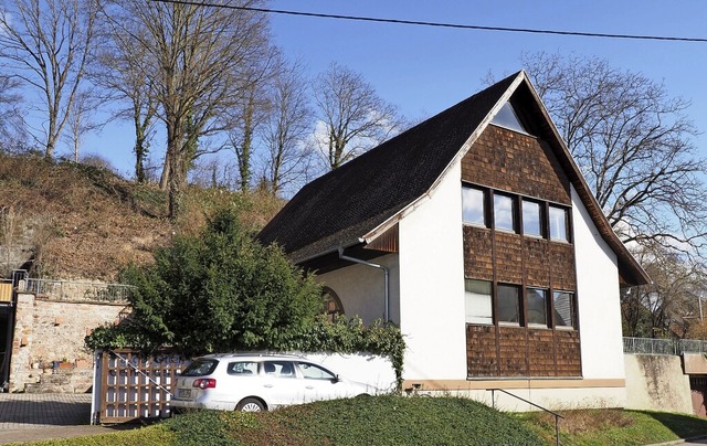 Noch evangelisches Gemeindehaus, bald ...der politischen Gemeinde Malterdingen.  | Foto: Michael Haberer