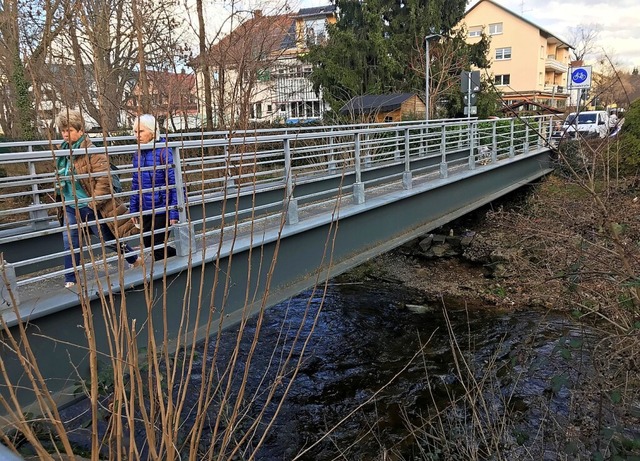 Wird fr den Hochwasserschutz erneuert...strae und Hofstrae in Bad Krozingen.  | Foto: Hans-Peter Mller