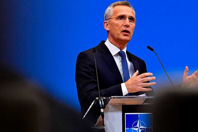 Nato-Generalsekretr Jens Stoltenberg  | Foto: JOHN THYS (AFP)