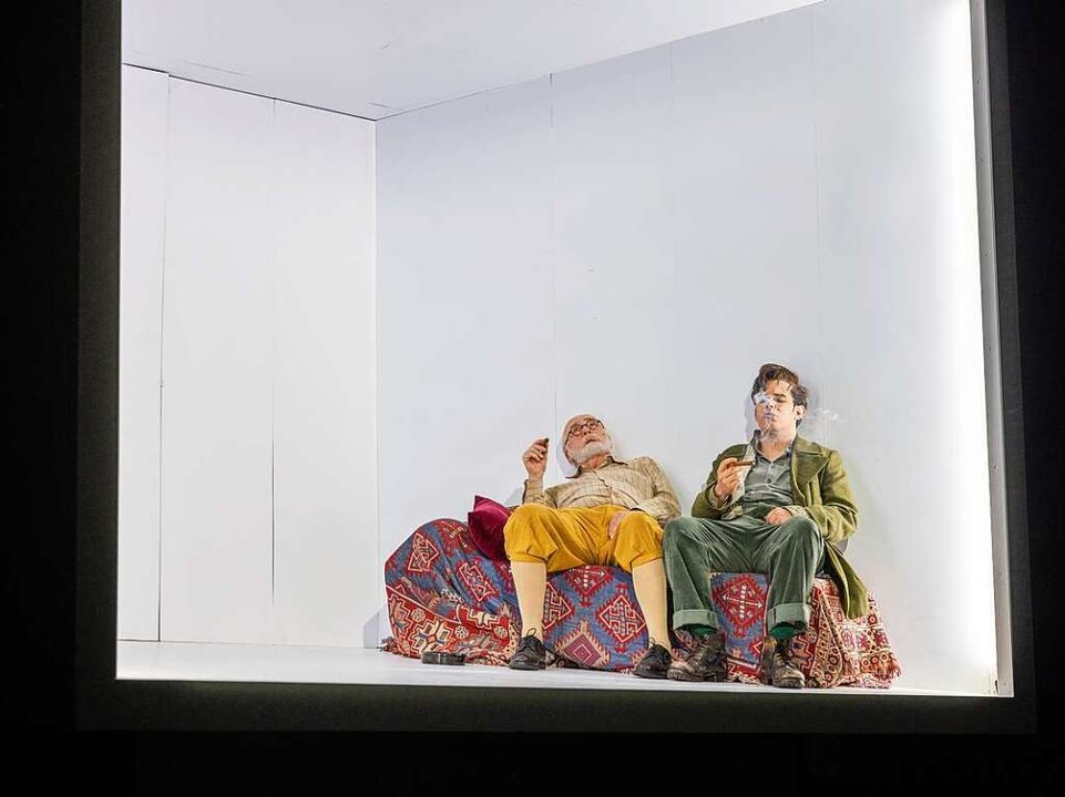 &#8222;Der Trafikant&#8220; am Theater...in der Inszenierung von Eike Weinreich  | Foto: Britt Schilling