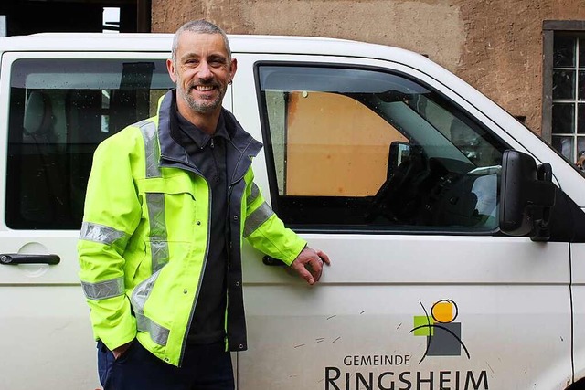 Andreas Kollmer ist der neue Bauhofleiter der Gemeinde Ringsheim.  | Foto: Adelbert Mutz
