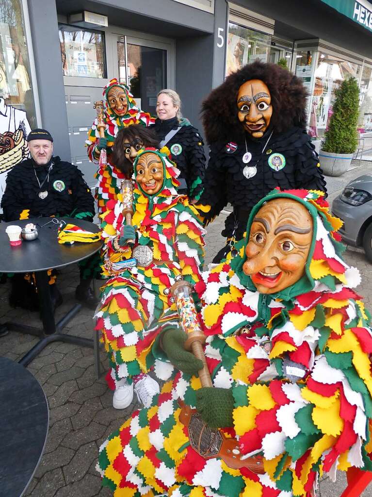 Eine letzte Strkung in Merzhausen