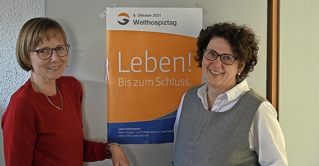 Sabine Budde (links) leitet die Region...aig die Regionalgruppe Bad Sckingen.   | Foto:  