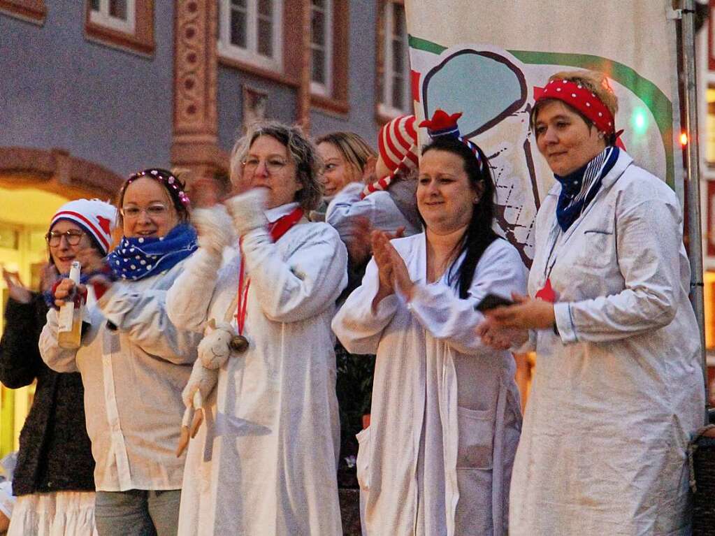 Szenen vom Fasnetsauftakt am Donnerstagabend in Endingen