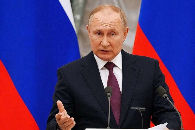 Welche Strategie verfolgt Putin?  | Foto: Kay Nietfeld (dpa)