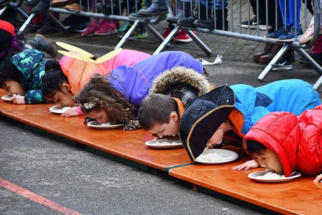 Auf die Pltze, fertig, Schleck!  | Foto: Barbara Ruda