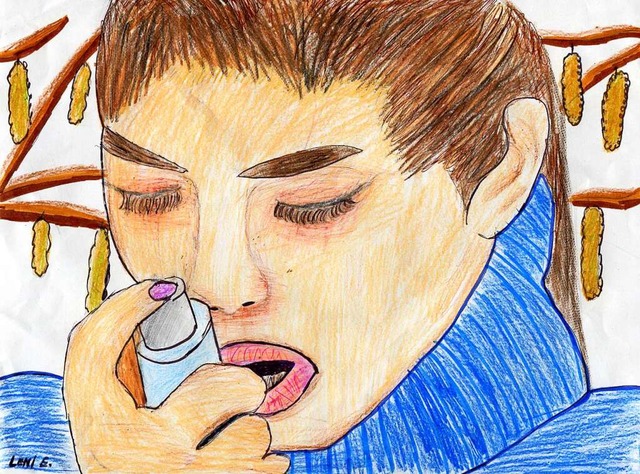 Allergiker haben es nicht leicht: Sie ...echt Lust. Da helfen nur Asthmasprays.  | Foto: privat