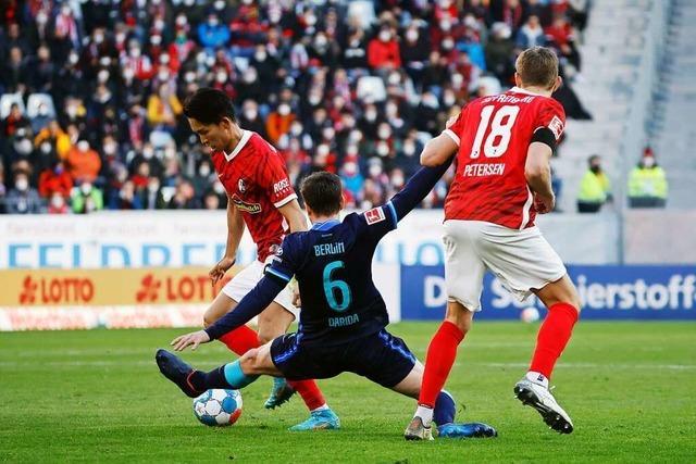 Fotos: SC Freiburg setzt sich gegen Hertha BSC durch