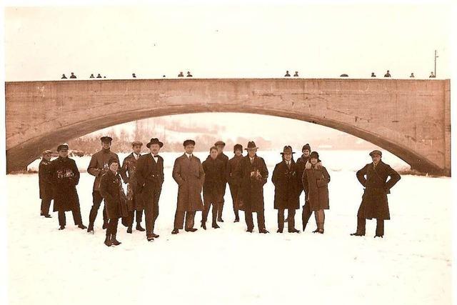 1929 und 1963 war es so kalt, dass sogar der Rhein zufror