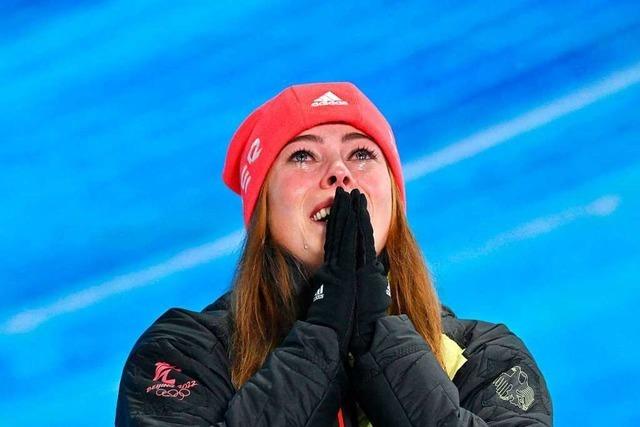 Streit um die Bronzemedaille der Schwarzwälder Skicrosserin Daniela Maier