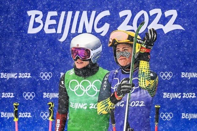 Olympia-Medaillen sollte es fr beide Skicrosserinnen geben