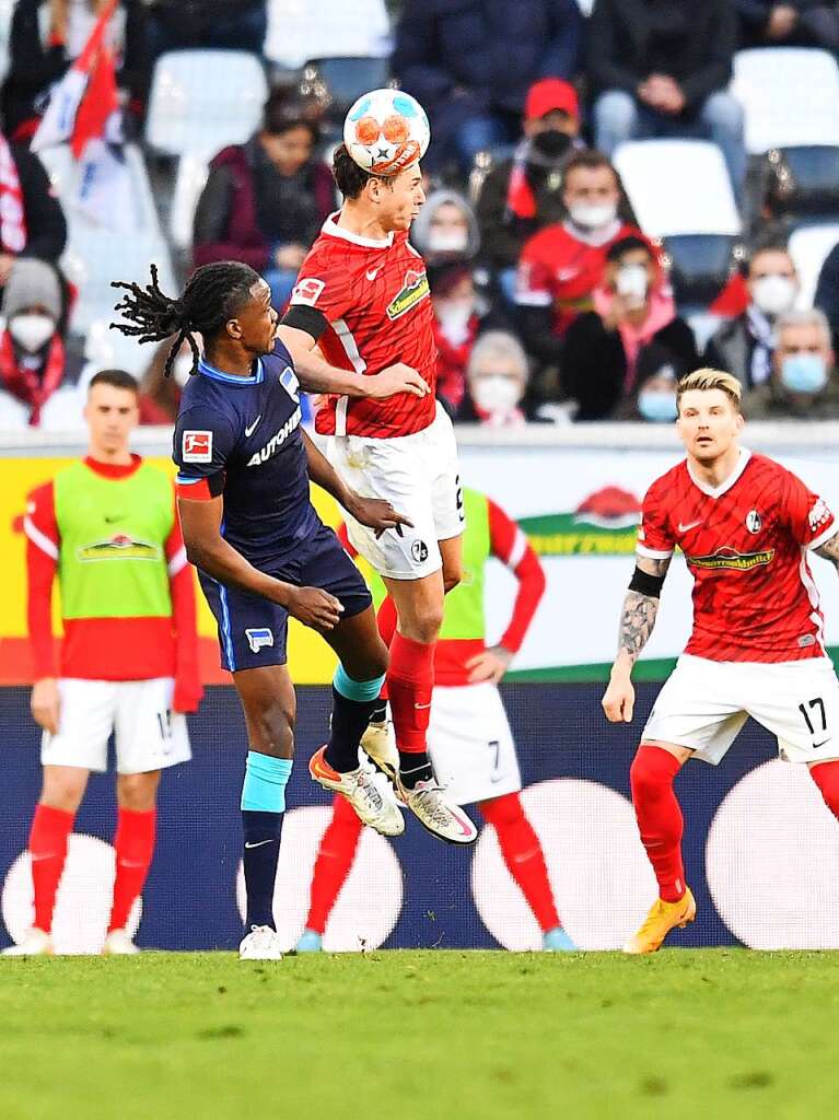 SC Freiburg gegen Hertha BSC – das Spiel in Bildern.