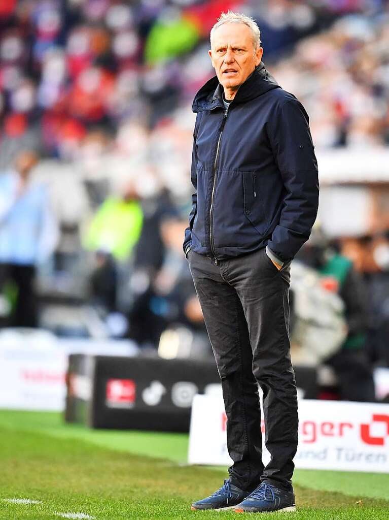 Trainer Christian Streich von Freiburg