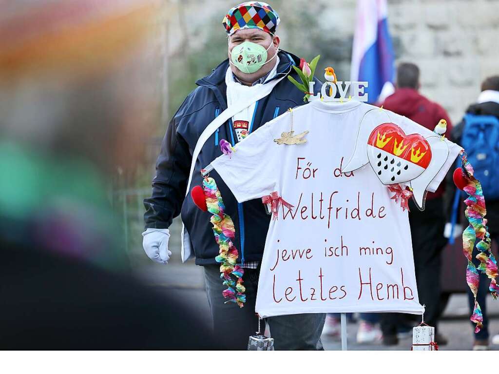 Protestmarsch statt Frohsinn