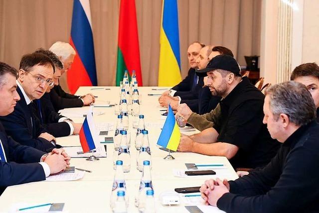 Gespräche zwischen Ukraine und Russland enden ergebnislos