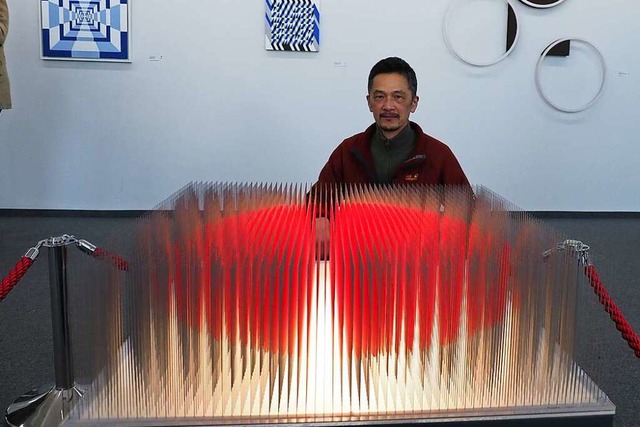 Yoshiyuki Miura und sein Werk &#8222;E...nntag den Andr-Evard-Preis verliehen.  | Foto: Michael Haberer
