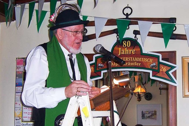 Bertold Maier   bei der Redoute 2006  | Foto: Hubert Rderer