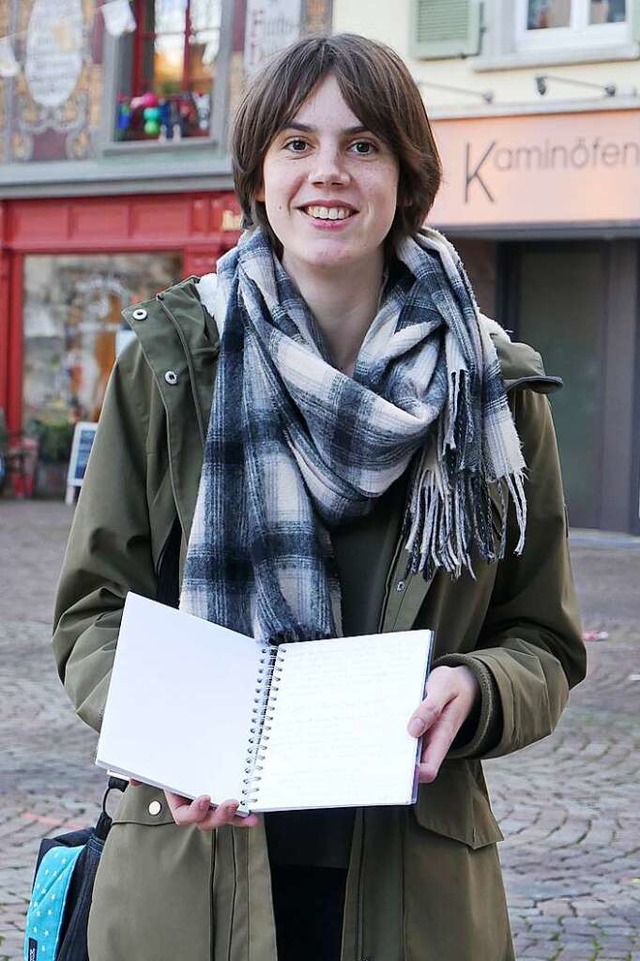 Ellen Diez wurde aus 170 Nominierungen...eraturhaus in Stuttgart zu verbringen.  | Foto: Michael Gottstein