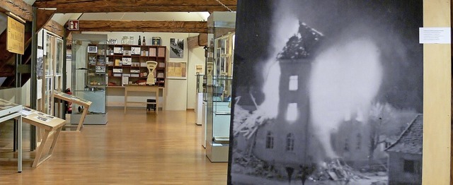 Die Ausstellung widmet sich ganz unter...ns in Mllheim zwischen 1945 und 1952.  | Foto: Frederic Letellier