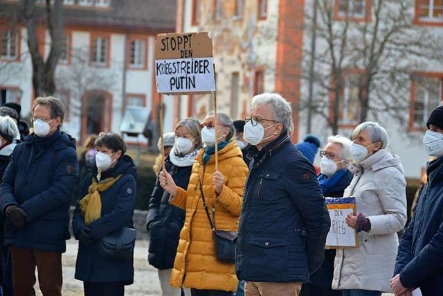 250 Menschen zeigen sich in St. Blasien mit der Ukraine solidarisch