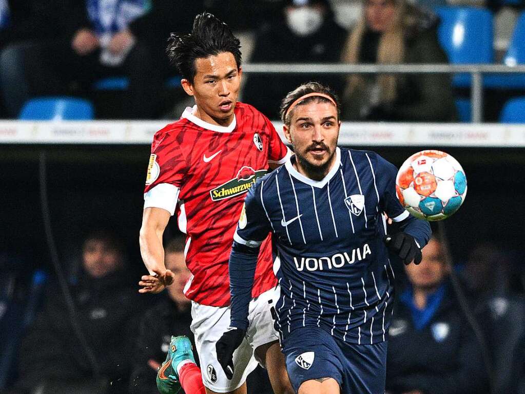 Der SC Freiburg steht im Halbfinale des DFB-Pokals.