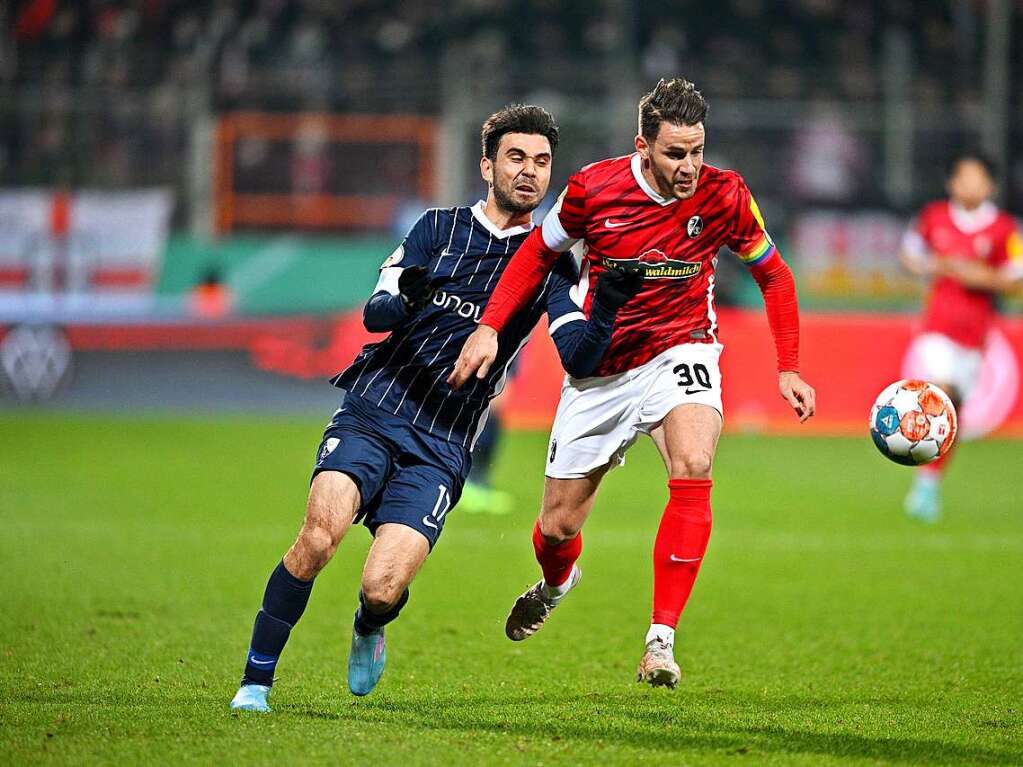 Der SC Freiburg steht im Halbfinale des DFB-Pokals.