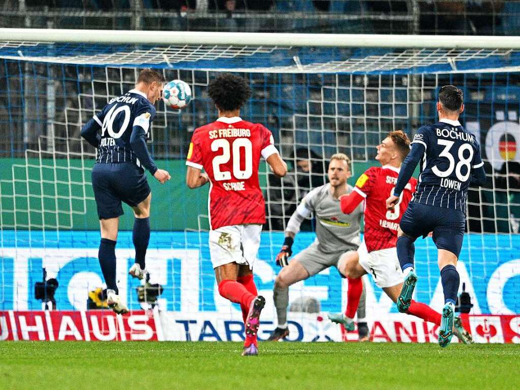 Der SC Freiburg steht im Halbfinale des DFB-Pokals.